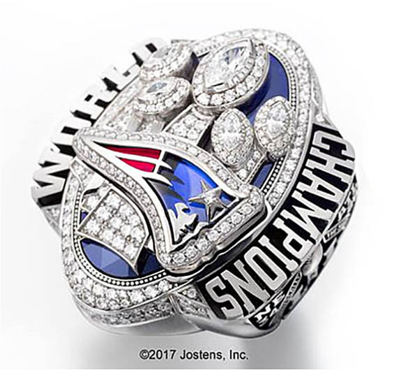 Super Bowl LIII Ring Unveiled