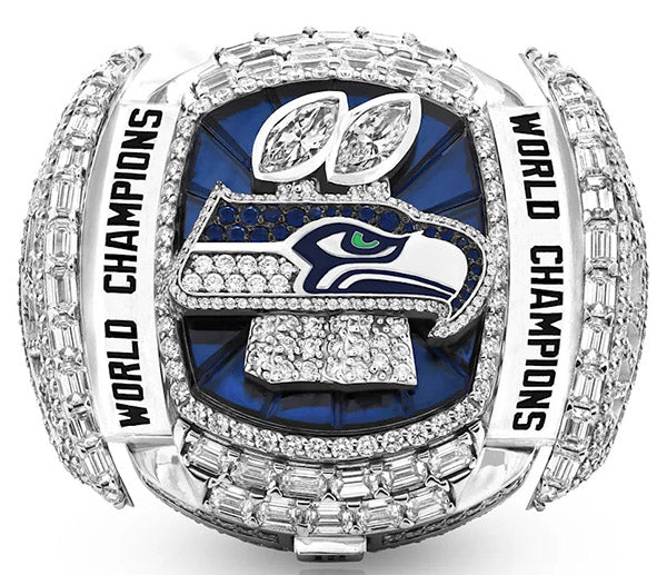 Seahawks' Super Bowl Ring Pops Open to Reveal 'World Champions' Message